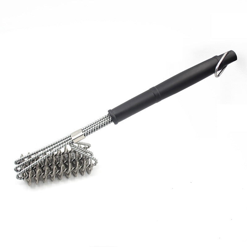 Triple-Head Grill Brush, 18"