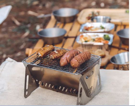 Folding Camp Stove & Grill