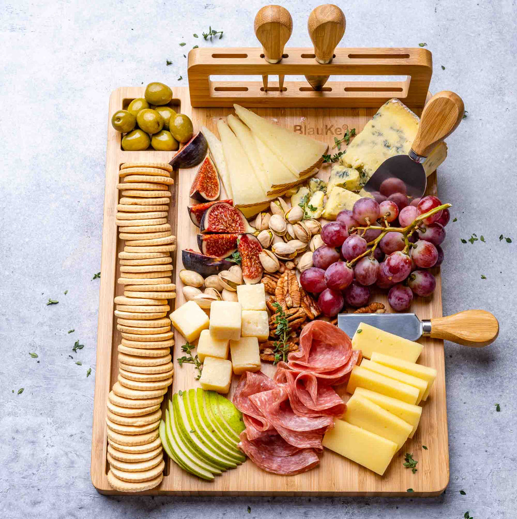 Cheese Board & Knife Set, 14x11"