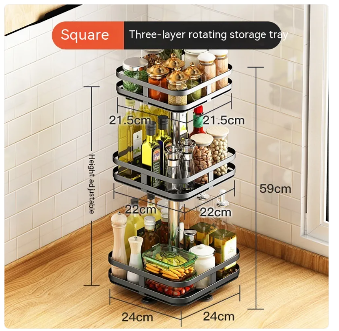 Rotating Spice Rack