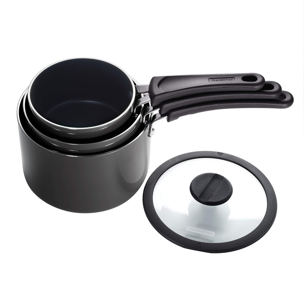 Tramontina 6-Piece Nesting Saucepan Set