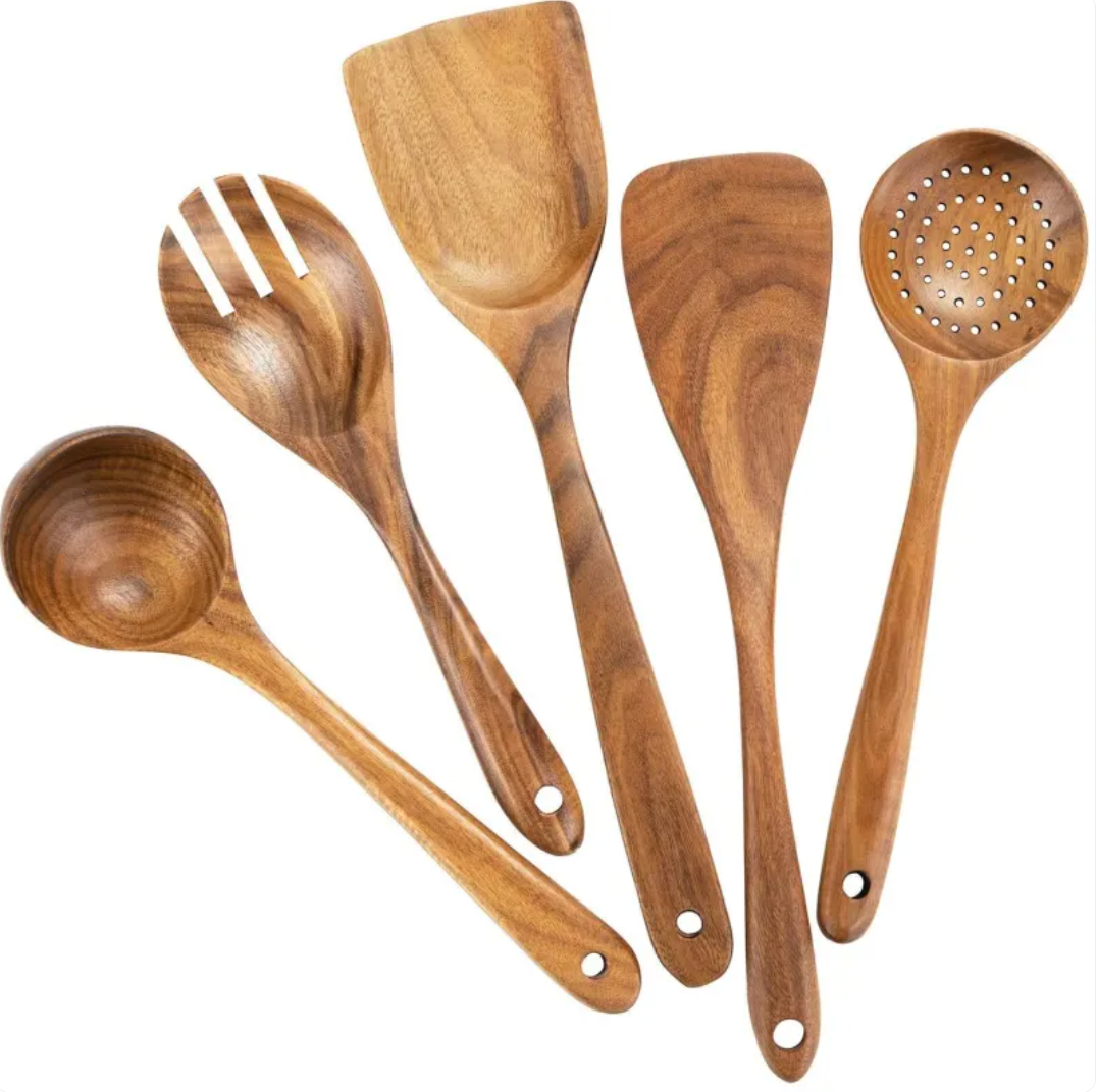 Acacia Wood Utensil Set