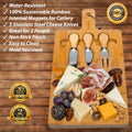 Cheese Board & Knife Set, 12x8"