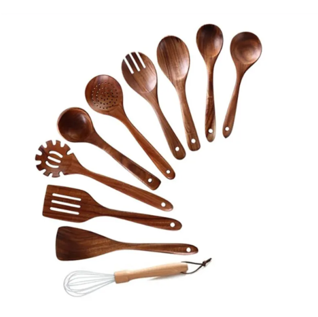 Acacia Wood Utensil Set