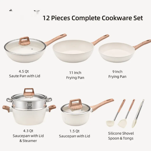 Granite Stone Non-Stick Pan Set