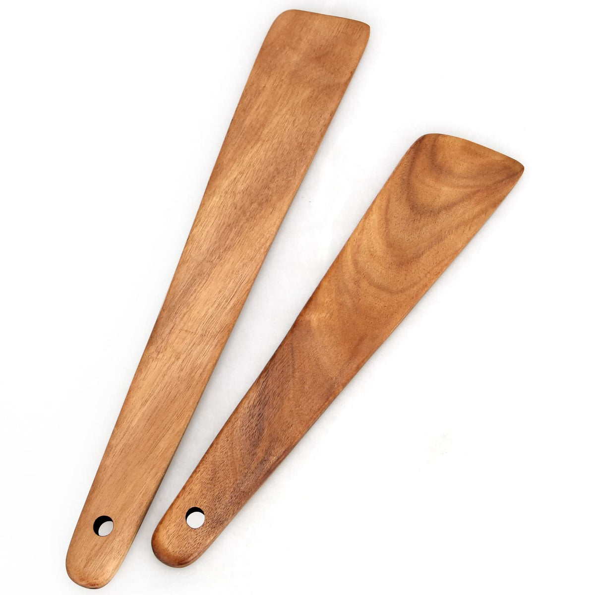 Teak Wooden Spatula Set (2-Piece)