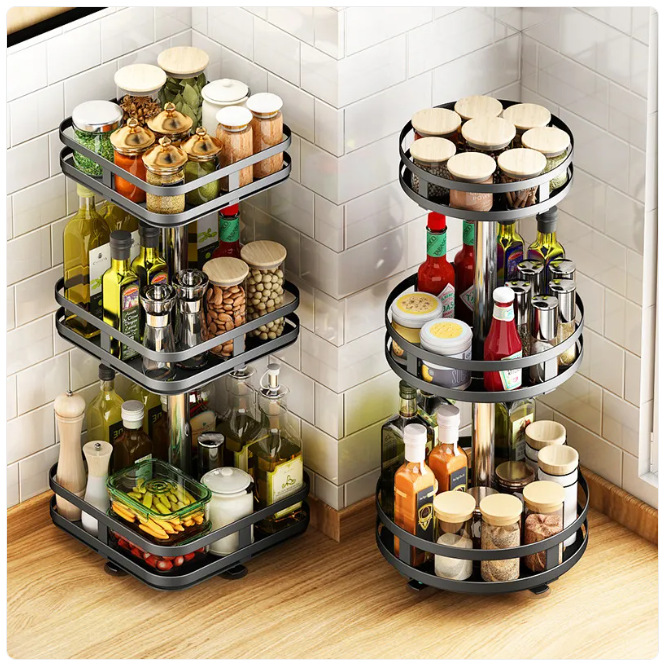 Rotating Spice Rack