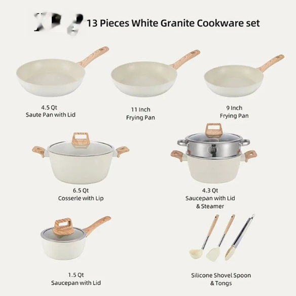 Granite Stone Non-Stick Pan Set