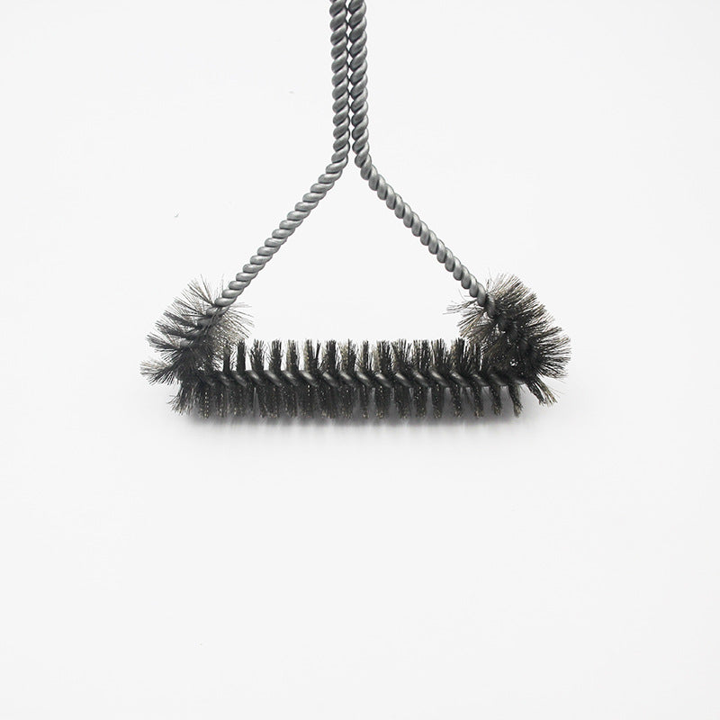 Triple-Head Grill Brush, 18"