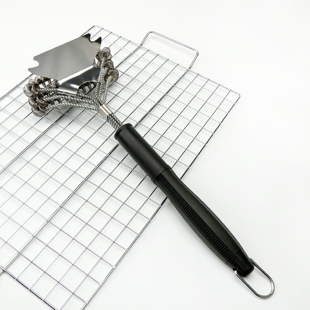 Long-Handle Grill Brush, 20"