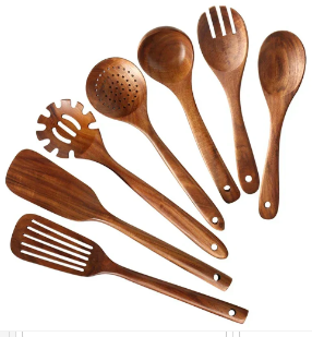 Acacia Wood Utensil Set