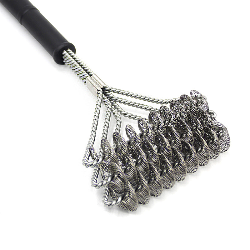 Triple-Head Grill Brush, 18"