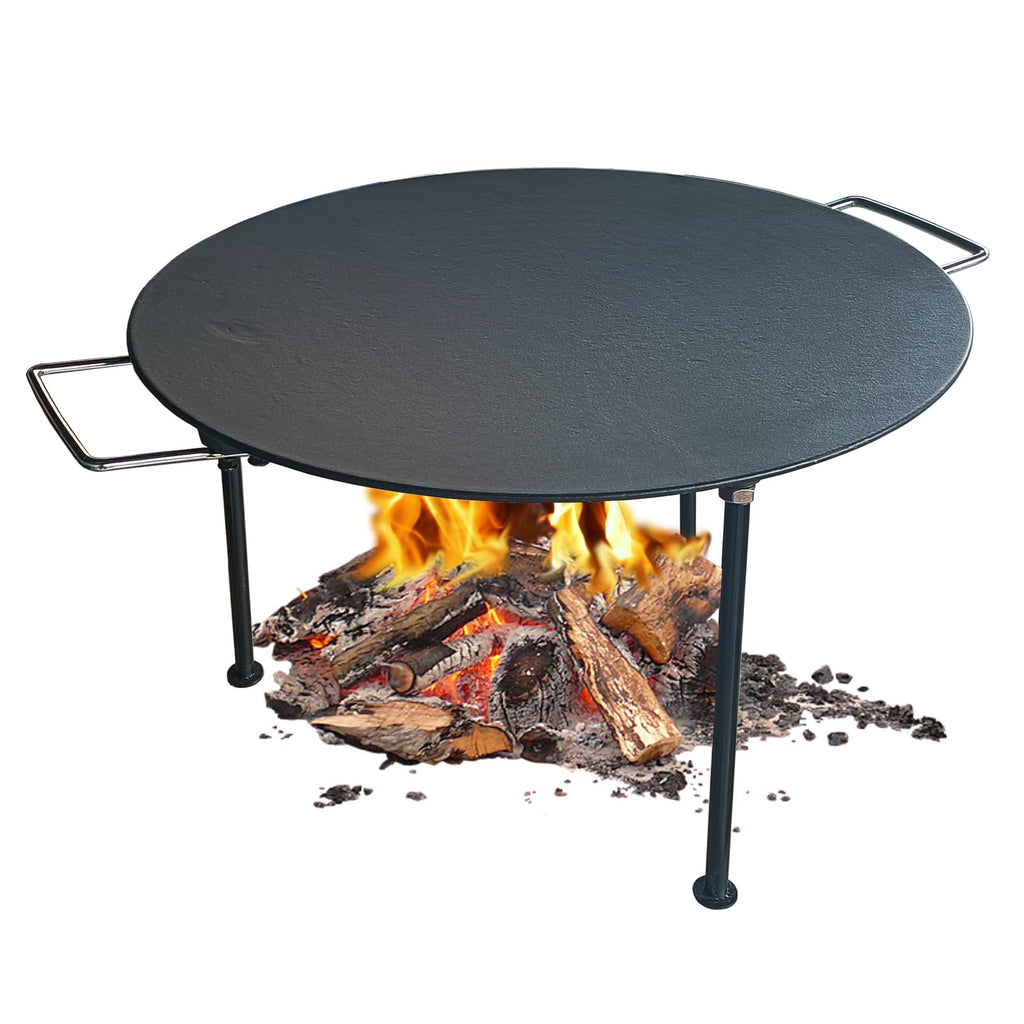 18" Cast Iron Campfire Griddle