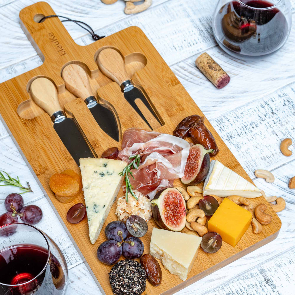 Cheese Board & Knife Set, 12x8"