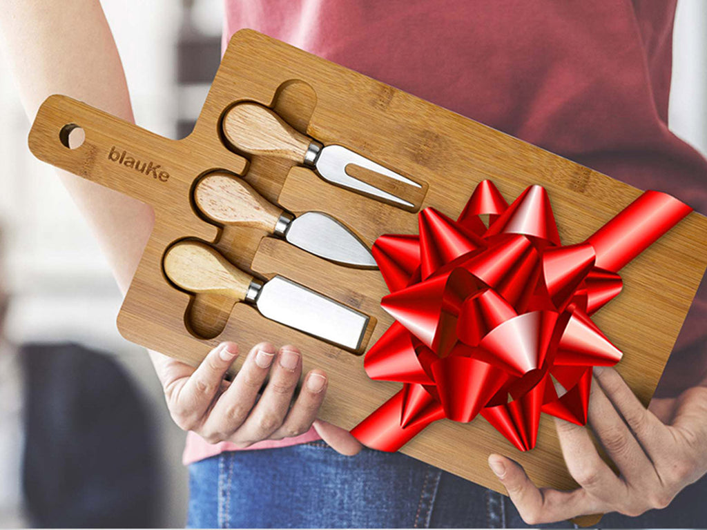 Cheese Board & Knife Set, 12x8"