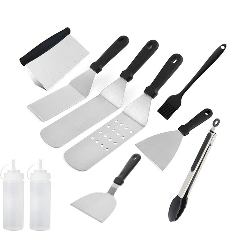 10-Piece BBQ Grill Tool Set