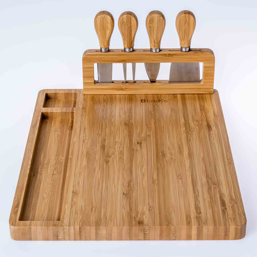 Cheese Board & Knife Set, 14x11"