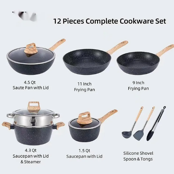 Granite Stone Non-Stick Pan Set