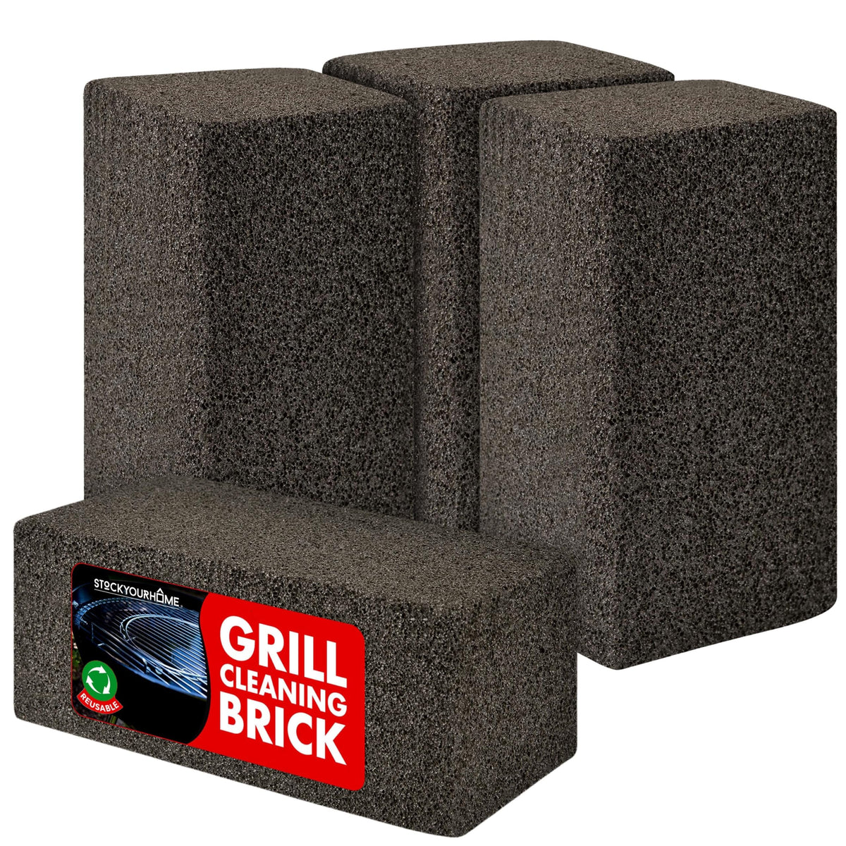 Griddle Cleaning Bricks (4-Pack)