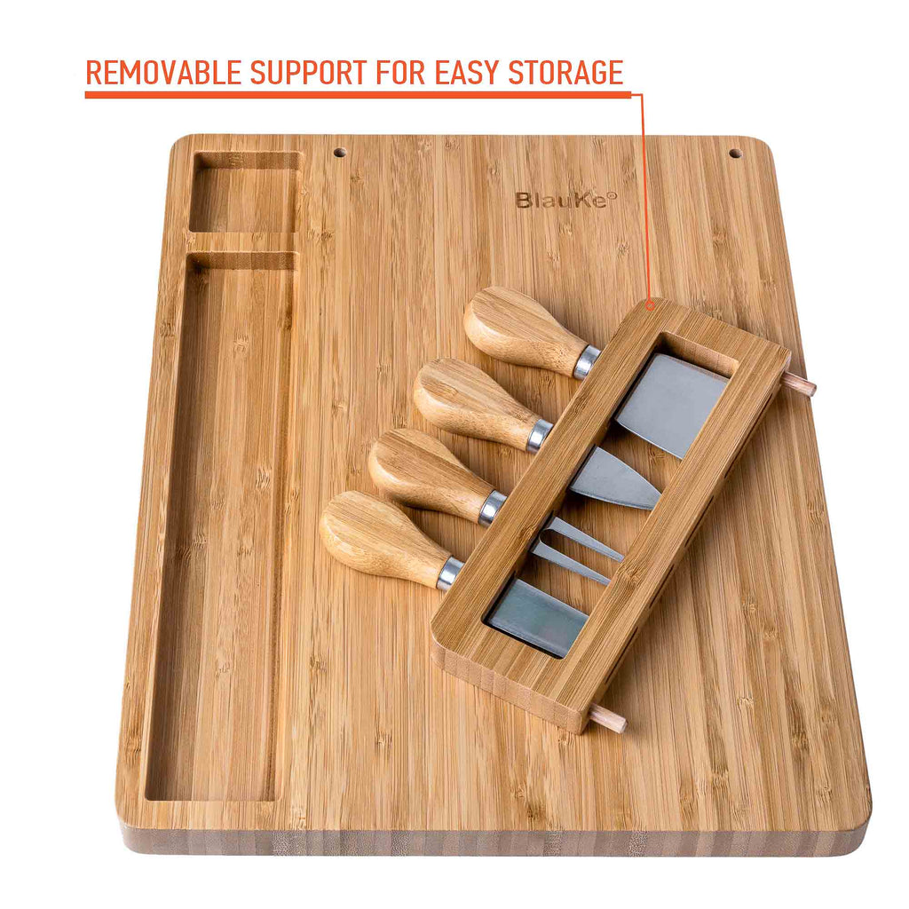 Cheese Board & Knife Set, 14x11"